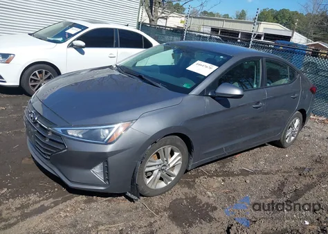 2019 Hyundai Elantra Sel из США, поврежденный, VIN 5NPD84LF6KH465454